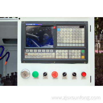 Automatic CNC Lathe Machine with Program Control System